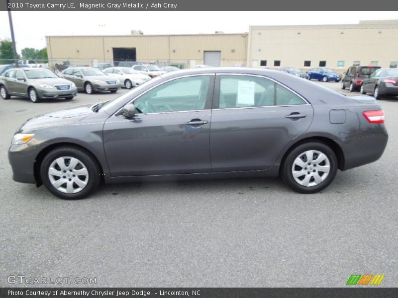 Magnetic Gray Metallic / Ash Gray 2010 Toyota Camry LE