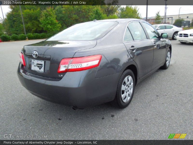 Magnetic Gray Metallic / Ash Gray 2010 Toyota Camry LE