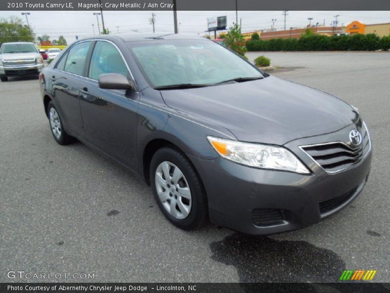 Magnetic Gray Metallic / Ash Gray 2010 Toyota Camry LE