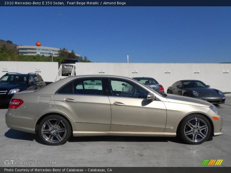 Pearl Beige Metallic / Almond Beige 2010 Mercedes-Benz E 350 Sedan