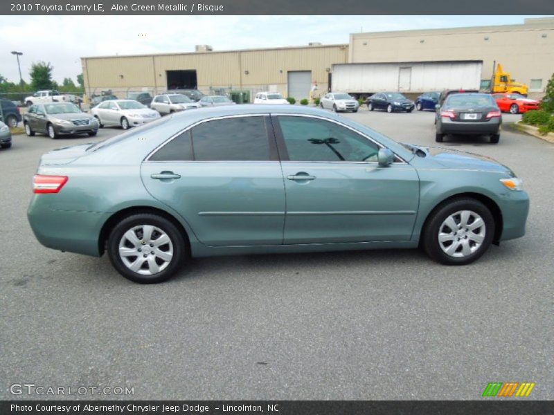 Aloe Green Metallic / Bisque 2010 Toyota Camry LE