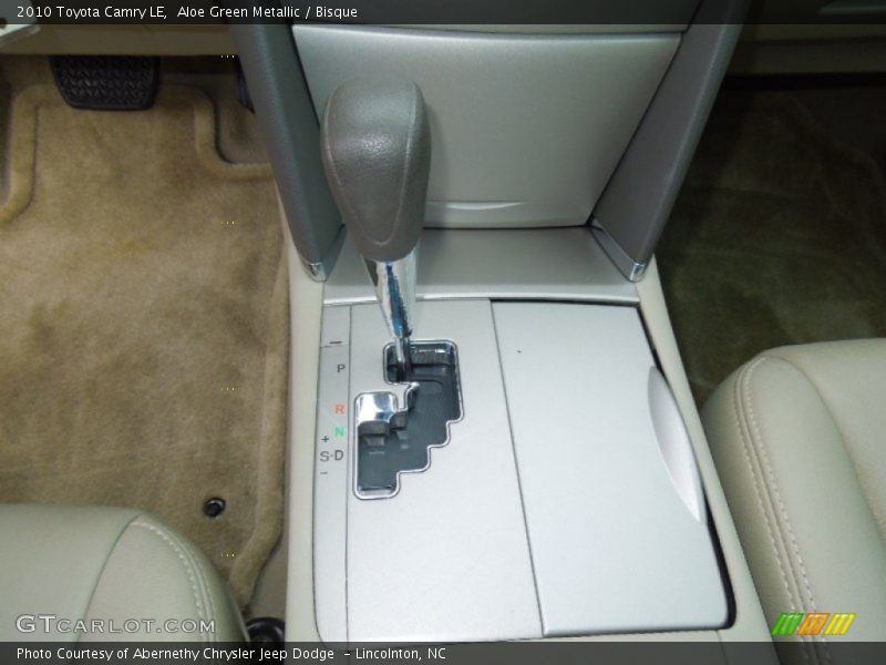Aloe Green Metallic / Bisque 2010 Toyota Camry LE