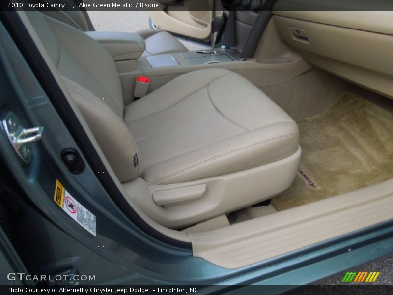 Aloe Green Metallic / Bisque 2010 Toyota Camry LE