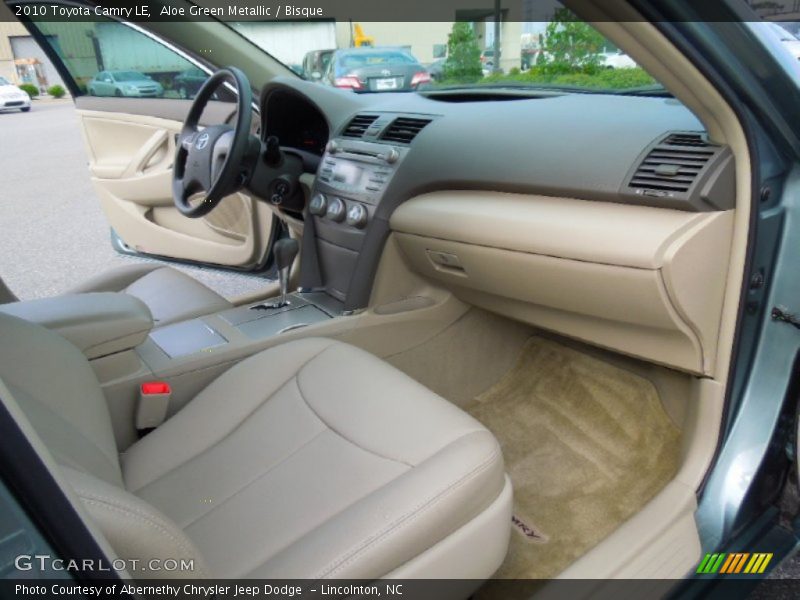 Aloe Green Metallic / Bisque 2010 Toyota Camry LE