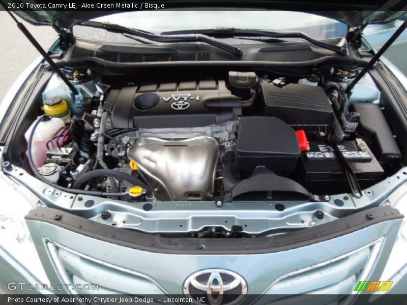 Aloe Green Metallic / Bisque 2010 Toyota Camry LE