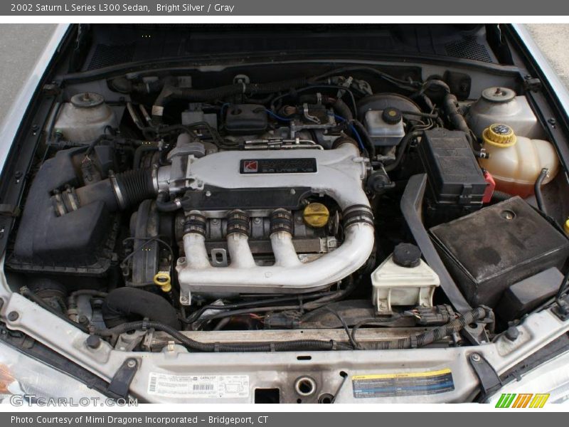 Bright Silver / Gray 2002 Saturn L Series L300 Sedan