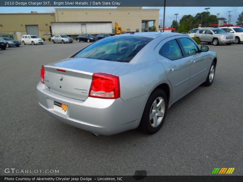Bright Silver Metallic / Dark Slate Gray 2010 Dodge Charger SXT