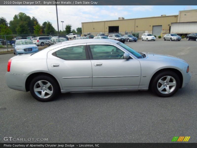 Bright Silver Metallic / Dark Slate Gray 2010 Dodge Charger SXT