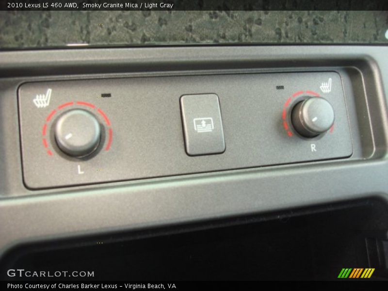 Smoky Granite Mica / Light Gray 2010 Lexus LS 460 AWD