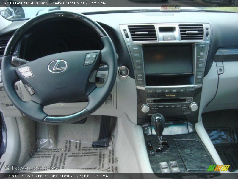 Smoky Granite Mica / Light Gray 2010 Lexus LS 460 AWD