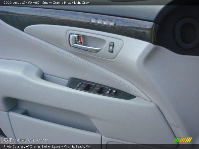 Smoky Granite Mica / Light Gray 2010 Lexus LS 460 AWD