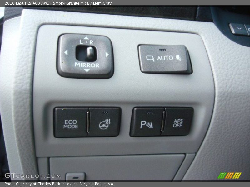 Smoky Granite Mica / Light Gray 2010 Lexus LS 460 AWD
