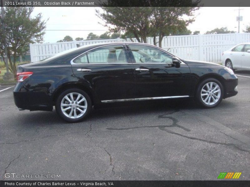 Obsidian Black / Parchment 2011 Lexus ES 350