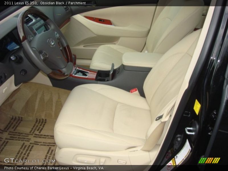 Obsidian Black / Parchment 2011 Lexus ES 350