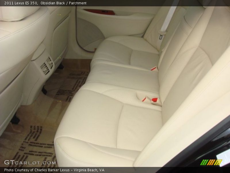 Obsidian Black / Parchment 2011 Lexus ES 350