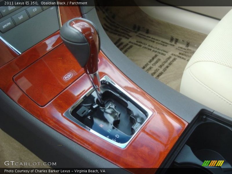 Obsidian Black / Parchment 2011 Lexus ES 350