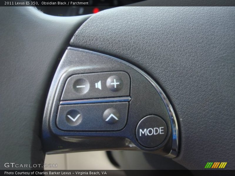 Obsidian Black / Parchment 2011 Lexus ES 350