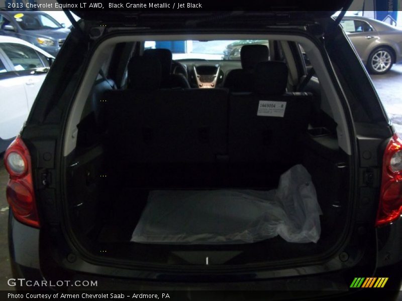 Black Granite Metallic / Jet Black 2013 Chevrolet Equinox LT AWD