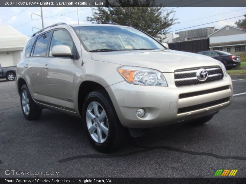 Savannah Metallic / Taupe 2007 Toyota RAV4 Limited