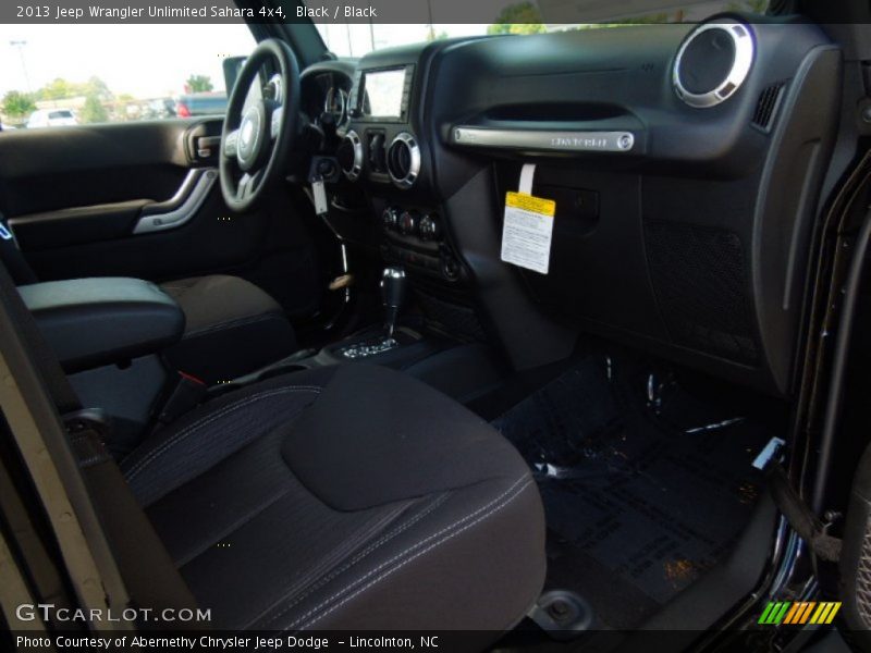 Black / Black 2013 Jeep Wrangler Unlimited Sahara 4x4