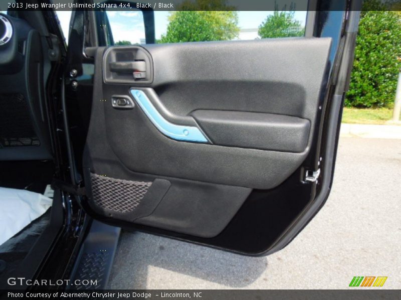 Black / Black 2013 Jeep Wrangler Unlimited Sahara 4x4