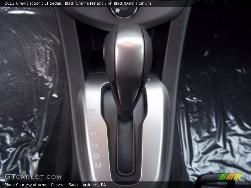  2013 Sonic LT Sedan 6 Speed Automatic Shifter