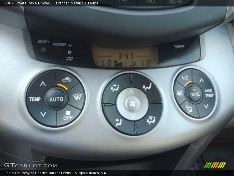 Savannah Metallic / Taupe 2007 Toyota RAV4 Limited