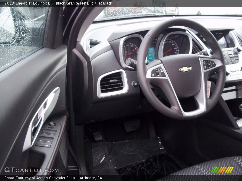 Black Granite Metallic / Jet Black 2013 Chevrolet Equinox LT