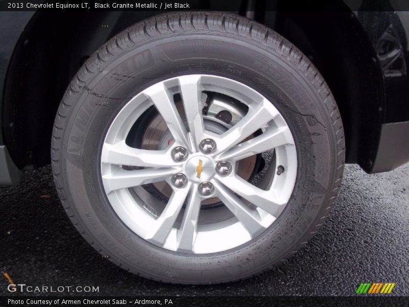 Black Granite Metallic / Jet Black 2013 Chevrolet Equinox LT