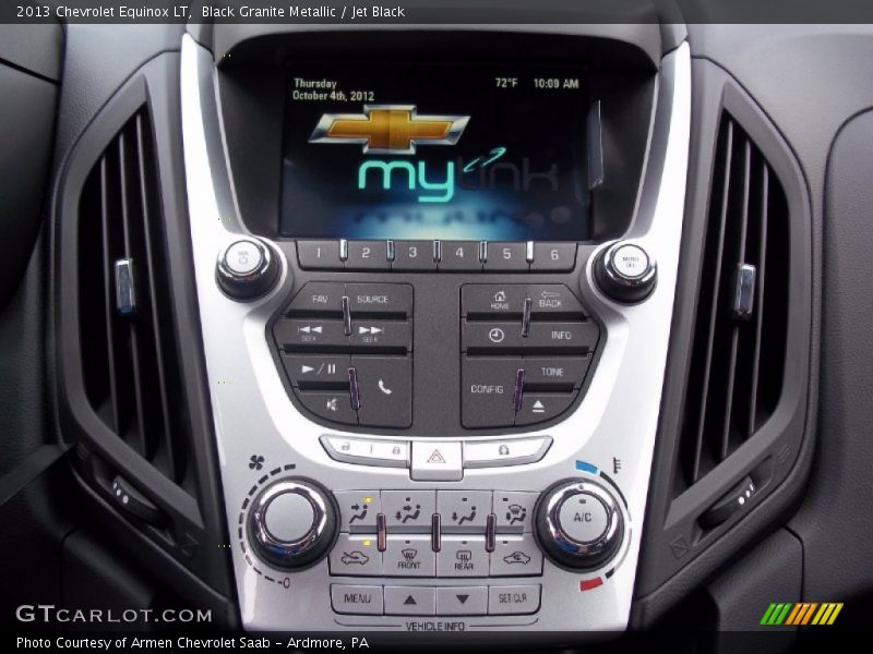 Black Granite Metallic / Jet Black 2013 Chevrolet Equinox LT