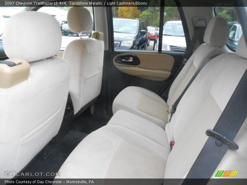 Rear Seat of 2007 TrailBlazer LS 4x4