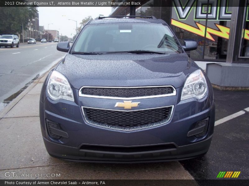Atlantis Blue Metallic / Light Titanium/Jet Black 2013 Chevrolet Equinox LT