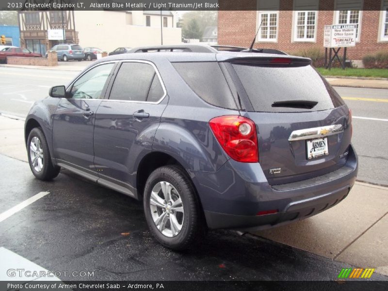 Atlantis Blue Metallic / Light Titanium/Jet Black 2013 Chevrolet Equinox LT