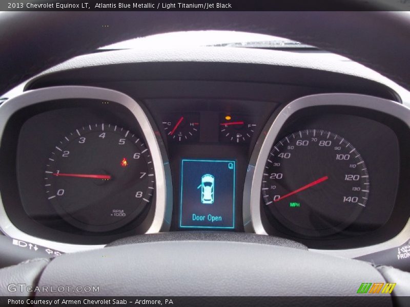 Atlantis Blue Metallic / Light Titanium/Jet Black 2013 Chevrolet Equinox LT
