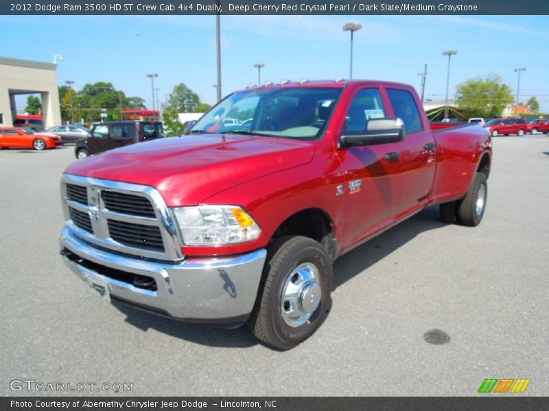 Front 3/4 View of 2012 Ram 3500 HD ST Crew Cab 4x4 Dually
