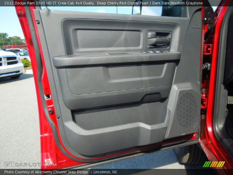 Deep Cherry Red Crystal Pearl / Dark Slate/Medium Graystone 2012 Dodge Ram 3500 HD ST Crew Cab 4x4 Dually