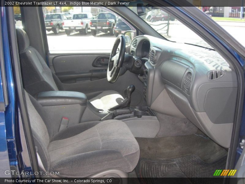 Indigo Blue Metallic / Dark Pewter 2002 Chevrolet TrailBlazer LT 4x4