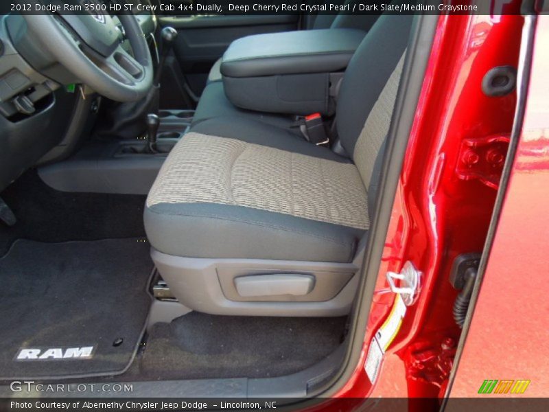 Deep Cherry Red Crystal Pearl / Dark Slate/Medium Graystone 2012 Dodge Ram 3500 HD ST Crew Cab 4x4 Dually