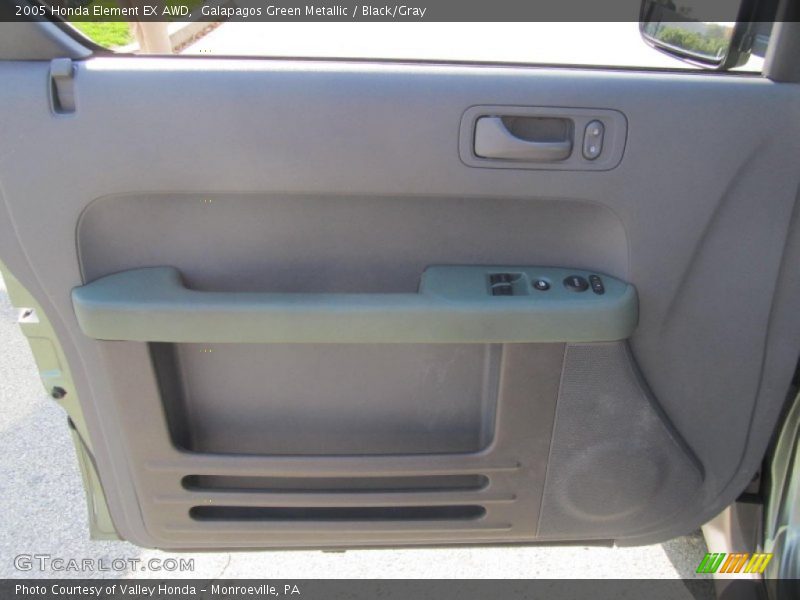 Galapagos Green Metallic / Black/Gray 2005 Honda Element EX AWD
