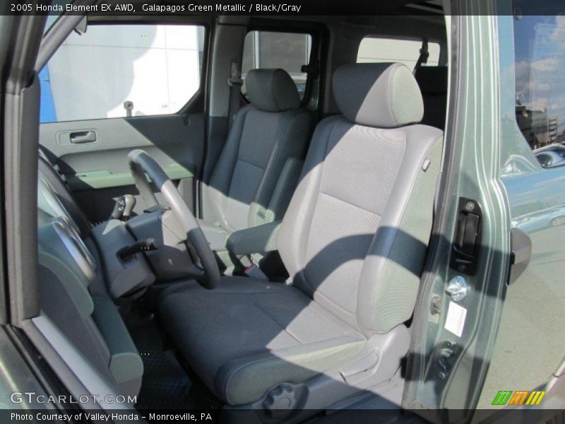 Galapagos Green Metallic / Black/Gray 2005 Honda Element EX AWD