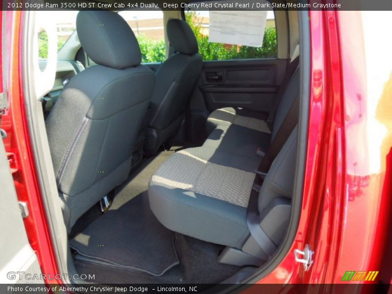 Deep Cherry Red Crystal Pearl / Dark Slate/Medium Graystone 2012 Dodge Ram 3500 HD ST Crew Cab 4x4 Dually