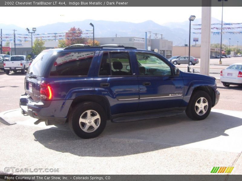 Indigo Blue Metallic / Dark Pewter 2002 Chevrolet TrailBlazer LT 4x4