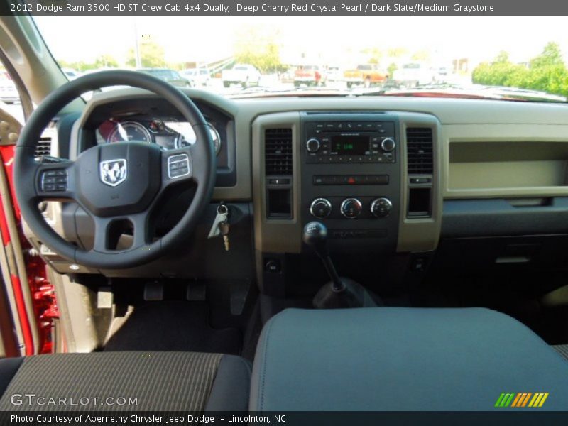 Dashboard of 2012 Ram 3500 HD ST Crew Cab 4x4 Dually