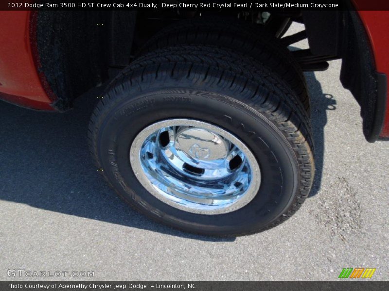 Deep Cherry Red Crystal Pearl / Dark Slate/Medium Graystone 2012 Dodge Ram 3500 HD ST Crew Cab 4x4 Dually