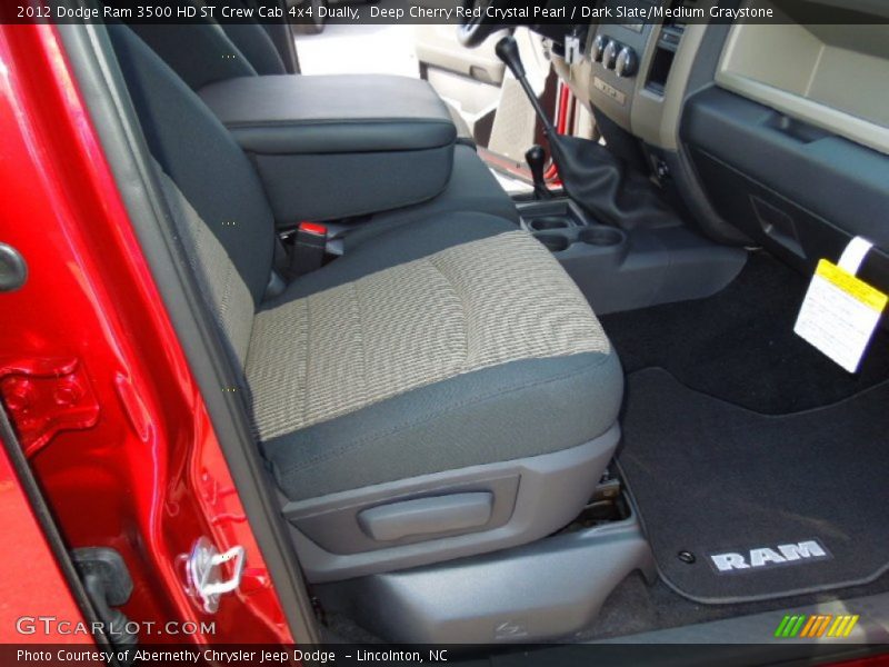 Deep Cherry Red Crystal Pearl / Dark Slate/Medium Graystone 2012 Dodge Ram 3500 HD ST Crew Cab 4x4 Dually