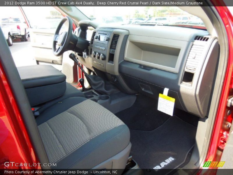 Deep Cherry Red Crystal Pearl / Dark Slate/Medium Graystone 2012 Dodge Ram 3500 HD ST Crew Cab 4x4 Dually