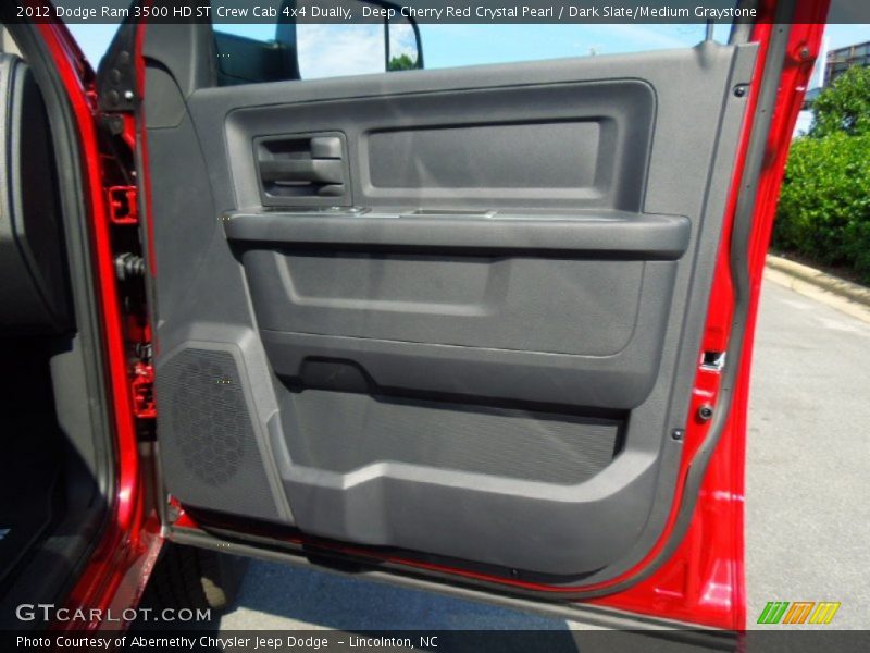 Deep Cherry Red Crystal Pearl / Dark Slate/Medium Graystone 2012 Dodge Ram 3500 HD ST Crew Cab 4x4 Dually