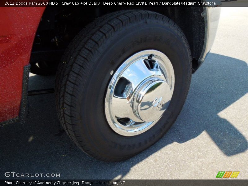 Deep Cherry Red Crystal Pearl / Dark Slate/Medium Graystone 2012 Dodge Ram 3500 HD ST Crew Cab 4x4 Dually