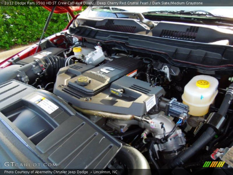 Deep Cherry Red Crystal Pearl / Dark Slate/Medium Graystone 2012 Dodge Ram 3500 HD ST Crew Cab 4x4 Dually