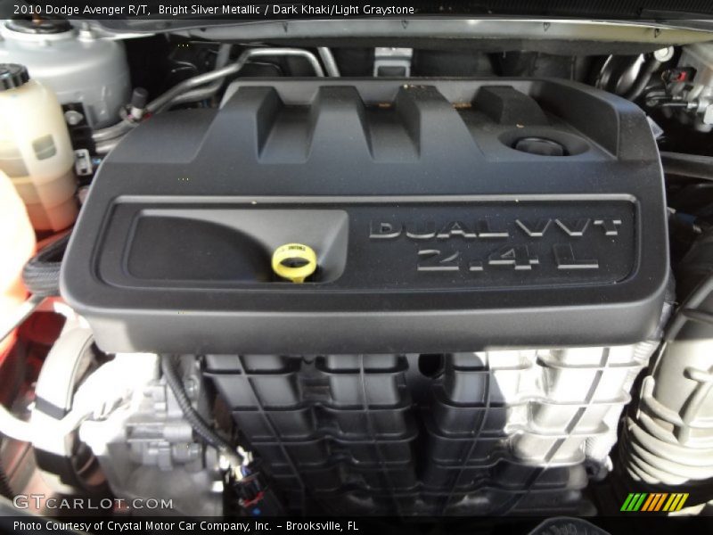 Bright Silver Metallic / Dark Khaki/Light Graystone 2010 Dodge Avenger R/T